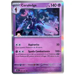 pokemon destino di paldea ita near mint nm rara HOLO foil 040/091 ceruledge - Image 1