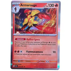 pokemon destino di paldea ita near mint nm rara HOLO foil 015/091 armarouge - Image 1
