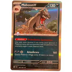 pokemon destino di paldea ita near mint nm rara HOLO foil 063/091 mabosstiff - Image 1