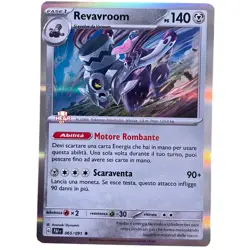 pokemon destino di paldea ita near mint nm rara HOLO foil 065/091 revavroom - Image 1
