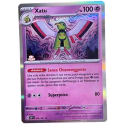 pokemon destino di paldea ita near mint nm rara HOLO foil 026/091 xatu - Image 1