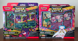 Pokemon Mega Battle Deck Set of 2 - Gengar/Diancie ex (1 of each) IN HAND - Image 1