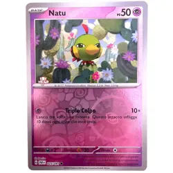 pokemon destino di paldea ita near mint nm rara holo REVERSE 025/091 natu - Image 1