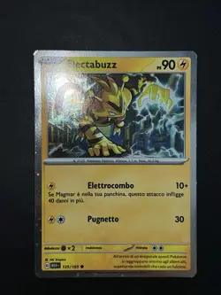 Pokemon 151 Electabuzz 125/165 Holo Promo Mew It Collezione Zapdos Near Mint Nm - Image 2