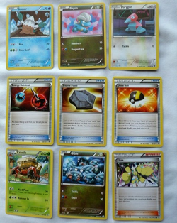 9 Assorted Pokemon Cards 2013 Plasma Blast Legendary Treasures Black & White Ser - Image 1