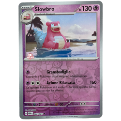 Pokemon 151 set mew it ITA 080/165 slowbro rara holo REVERSE - Image 1