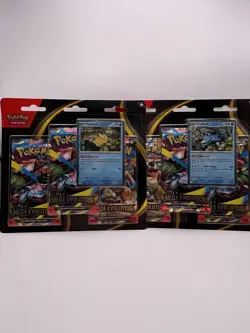 Pokemon TCG Mega Evolution Triple Pack Blister (Pysduck/Golduck) - New & Sealed - Image 1