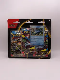 Pokemon TCG Mega Evolution Triple Pack Blister (Pysduck/Golduck) - New & Sealed - Image 2