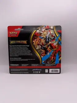 Pokemon TCG Mega Evolution Triple Pack Blister (Pysduck/Golduck) - New & Sealed - Image 3