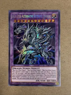 YUGIOH- Blue Eyes Alternative Ultimate Dragon - TN19-EN001 - Secret Rare - 1st - Image 1