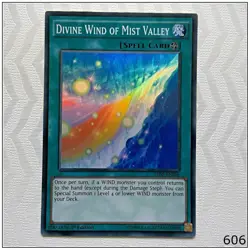 Divine Wind of Mist Valley - THSF-EN056 - Super Rare 1st Edition Yugioh - Image 1