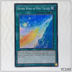 Divine Wind of Mist Valley - THSF-EN056 - Super Rare 1st Edition Yugioh - Image 1