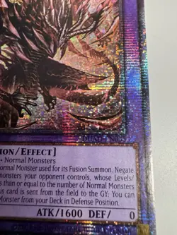 Yugioh Primite Dragon Nether Berzelius DUAD-EN035 Starlight Rare 1st Near Mint - Image 2