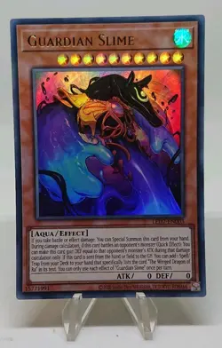 Yu Gi Oh! LED7-EN003 Guardian Slime Ultra Rare 1st Edition - Image 1