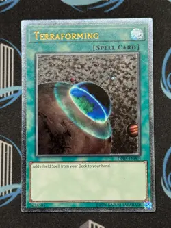 Yugioh Terraforming Ultimate Rare OP05-EN003 - Image 1