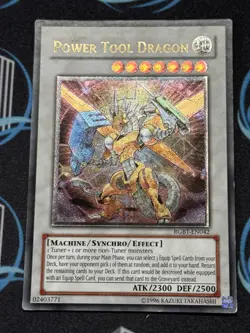 Yugioh Power Tool Dragon RGBT-EN042 Ultimate Rare - Image 1