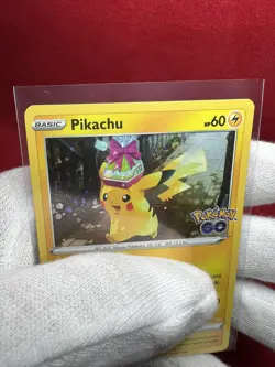 2022 Pokemon Card **Pikachu** Pokemon Go Set No. SWSH234 Rare Holo - Rare - Image 3