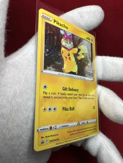 2022 Pokemon Card **Pikachu** Pokemon Go Set No. SWSH234 Rare Holo - Rare - Image 5