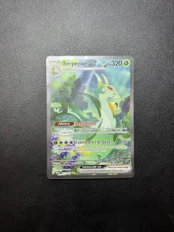 Pokemon TCG Serperior EX Sir 164/086 Black Bolt English Card Near Mint Condition - Image 1