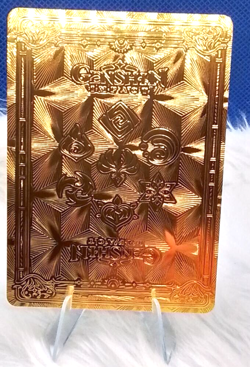 Wanderer Gold Foil Genshin Impact Waifu Trading Card - Image 2