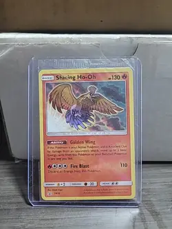 Pokemon TCG Shining Legends Shining Ho-Oh Promo Holo Card SM70 Factory Sealed - Image 1
