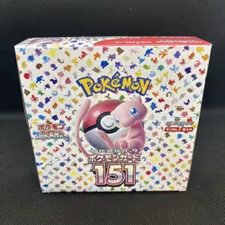 Pokemon card 151 Scarlet & Violet Booster Box sv2a Japanese New Factory Sealed - Image 1