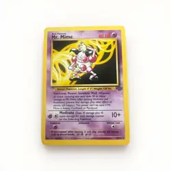 Pokemon TCG Mr. Mime Jungle Card 22/64 Unlimited Rare - Image 1