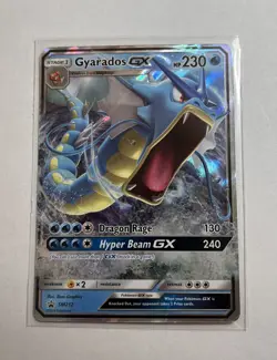 Gyarados GX SM212 Holo Pokemon Hidden Fates Black Star Promo Card - Image 1