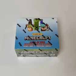 Panini Minecraft Preferred Box - Official Trading Cards, 144 Cards per Box - Image 1