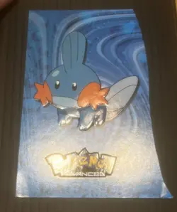 2003 Topps Pokemon Advanced Mudkip #4/18 Die-Cut - Image 3