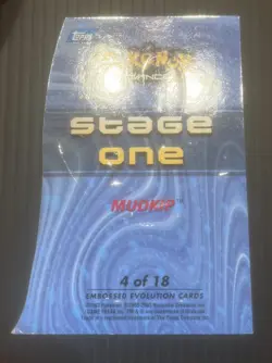 2003 Topps Pokemon Advanced Mudkip #4/18 Die-Cut - Image 5