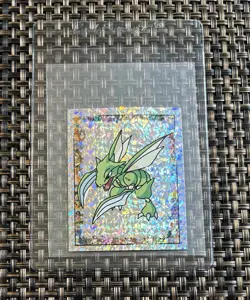 Pokemon S19 Scyther Prism Holo Foil Rare Topps Merlin 1999 Sticker Collection ✨ - Image 1