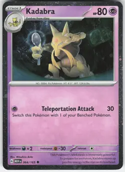 Kadabra - (Cosmos Holo) Promo Miscellaneous Cards & Products 064/165 LP-NM - Image 1