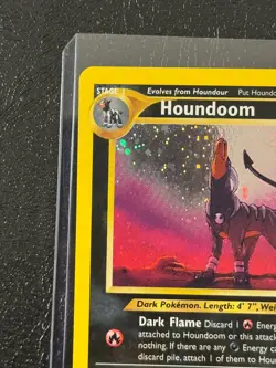 Pokemon Card Vintage Houndoom Holo Rare Neo Revelation 8/64 - Image 2