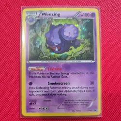 Pokemon Weezing Holo XY163 Black Star Promo Holo Card 2016 - Image 1