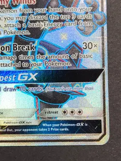 Rayquaza GX 177a/168 Hidden Fates Alternate Art Shiny Pokemon TCG Regular Size - Image 3