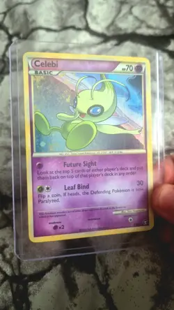 Celebi Holo Rare 3/102 - HS Triumphant - Near Mint | Pokemon Card - Image 2