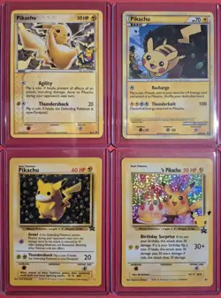 Pokemon Black Star Promo Card Lot - Pikachu Charizard Charmander Eevee Mewtwo + - Image 2