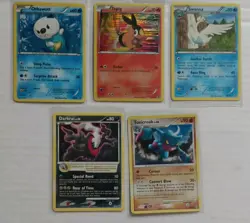 Pokemon Cards Bundle B+W D+P Black Star Promo Rare Holo Collection (BW76) - Image 1
