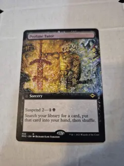 Profane Tutor (Extended Art) Modern Horizons 2 Regular - Image 1