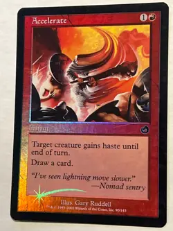 MTG - Accelerate - Torment - Foil - LP - Magic the Gathering - Image 1