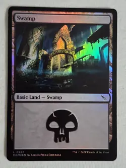 Swamp 0281 Murders at Karlov Manor Foil Magic the Gathering - Image 1