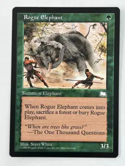 Rogue Elephant - Weatherlight - Magic: The Gathering - MtG - Image 1