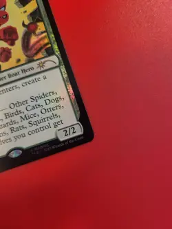 *FOIL* promo Spider-Ham, Peter Porker. Spider-Man Commander Party. LP. MTG. - Image 4
