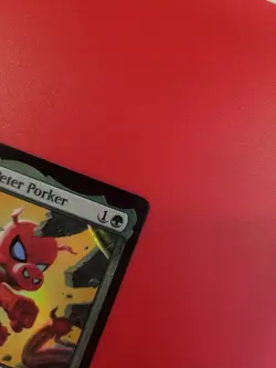 *FOIL* promo Spider-Ham, Peter Porker. Spider-Man Commander Party. LP. MTG. - Image 5