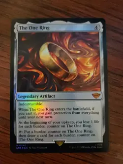 The One Ring Universes Beyond: the Lord of the Rings: Tales of Middle-Earth Foil - Image 1