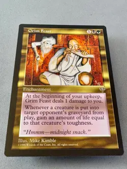 Grim Feast Mirage Rare MTG-Unplayed Near Mint/Mint-Vintage Magic-RESERVE LIST - Image 3