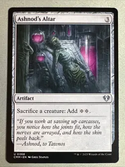 MTG / Ashnod's Altar / CMM / #368 / Regular / Uncommon / NM - Image 1