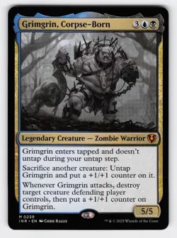 Grimgrin, Corpse-Born M Innistrad Remastered 239 NM - Image 1