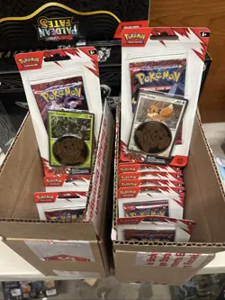 Pokemon Destined Rivals Single Pack Blister Eevee 16 Zarude 16 Promo Lot of 32 - Image 1